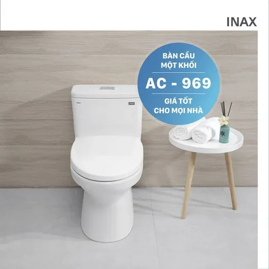 Bồn cầu 1 khối INAX AC-969VN Aqua Ceramic (AC969VN)