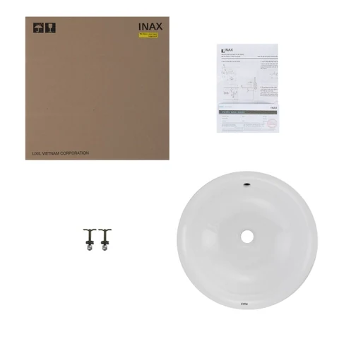 Lavabo chậu rửa mặt INAX L-445V đặt bàn (L445V)