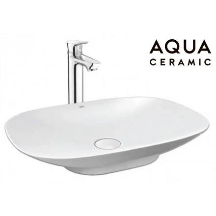 Lavabo chậu rửa mặt INAX CERAFINE AL-S620V đặt bàn men sứ chống bám bẩn Aquaceramic (ALS620V)