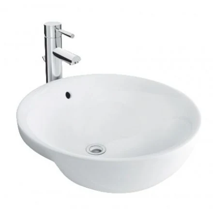 Lavabo chậu rửa mặt INAX L-333V bán âm (L333V)