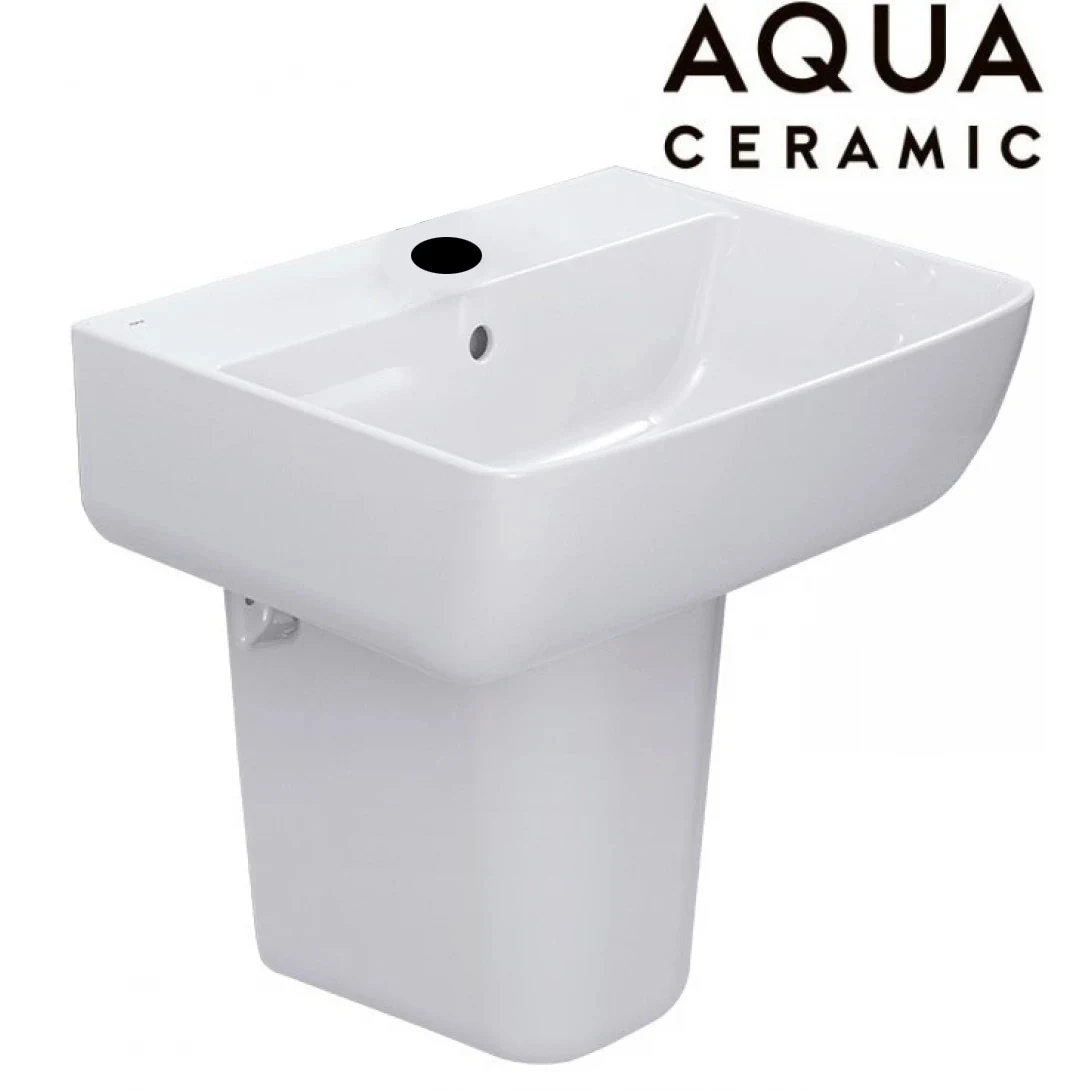 Lavabo chậu rửa mặt INAX AL-312V treo tường chân ngắn