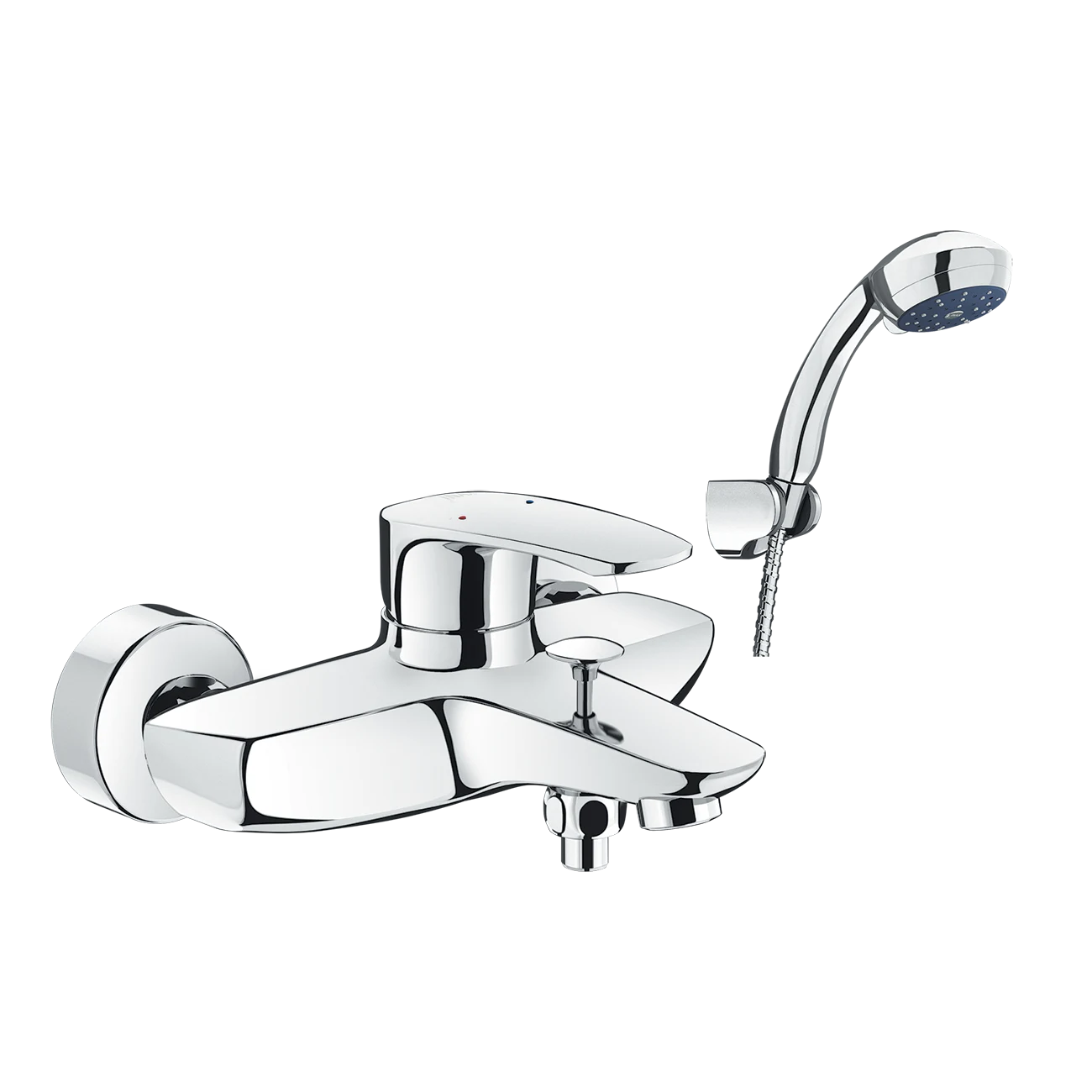 [Bỏ mẫu] Vòi sen tắm nóng lạnh INAX BFV-213S-1C tay sen massage (BFV213S-1C)