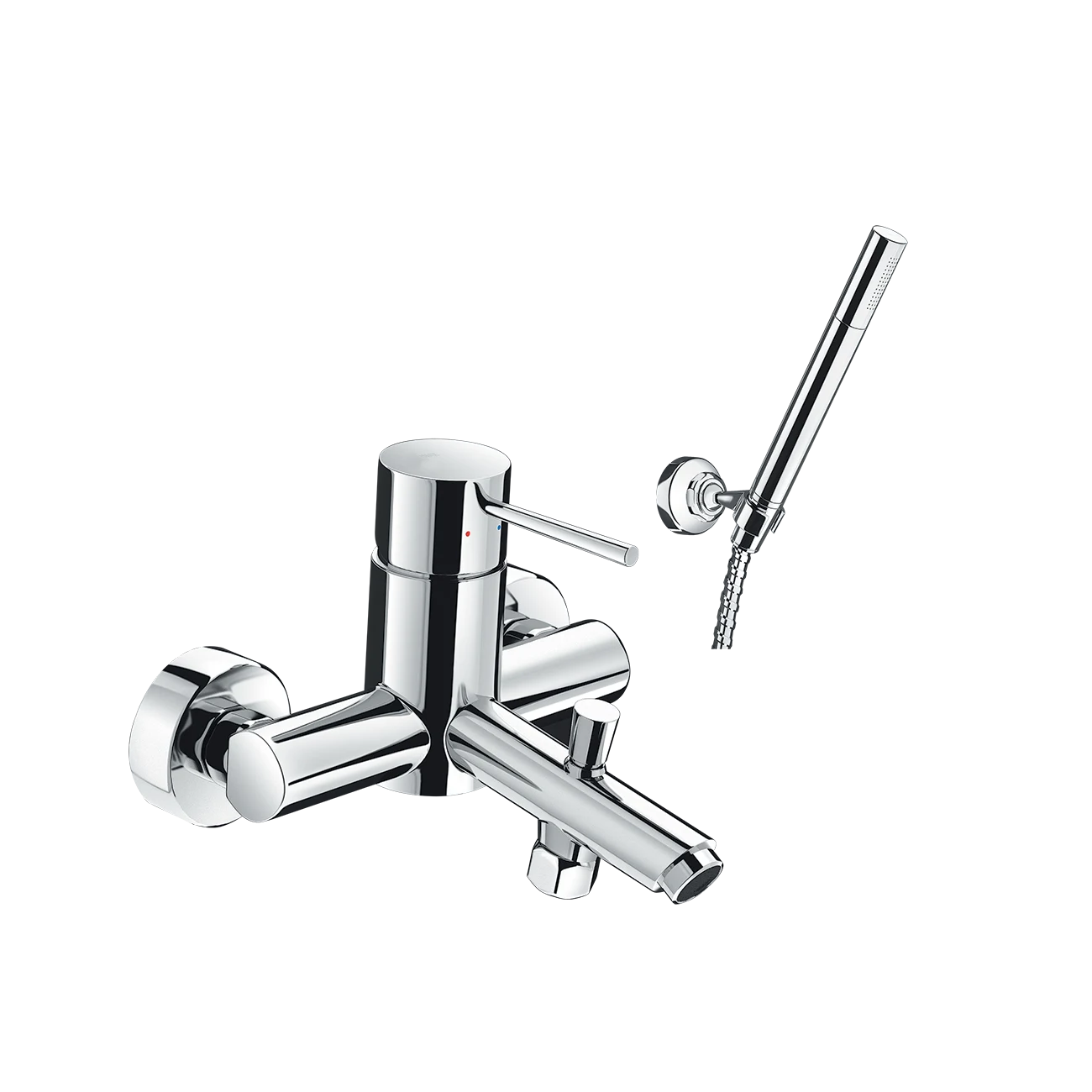 Vòi sen tắm nóng lạnh INAX BFV-8000S tay sen si (BFV8000S)