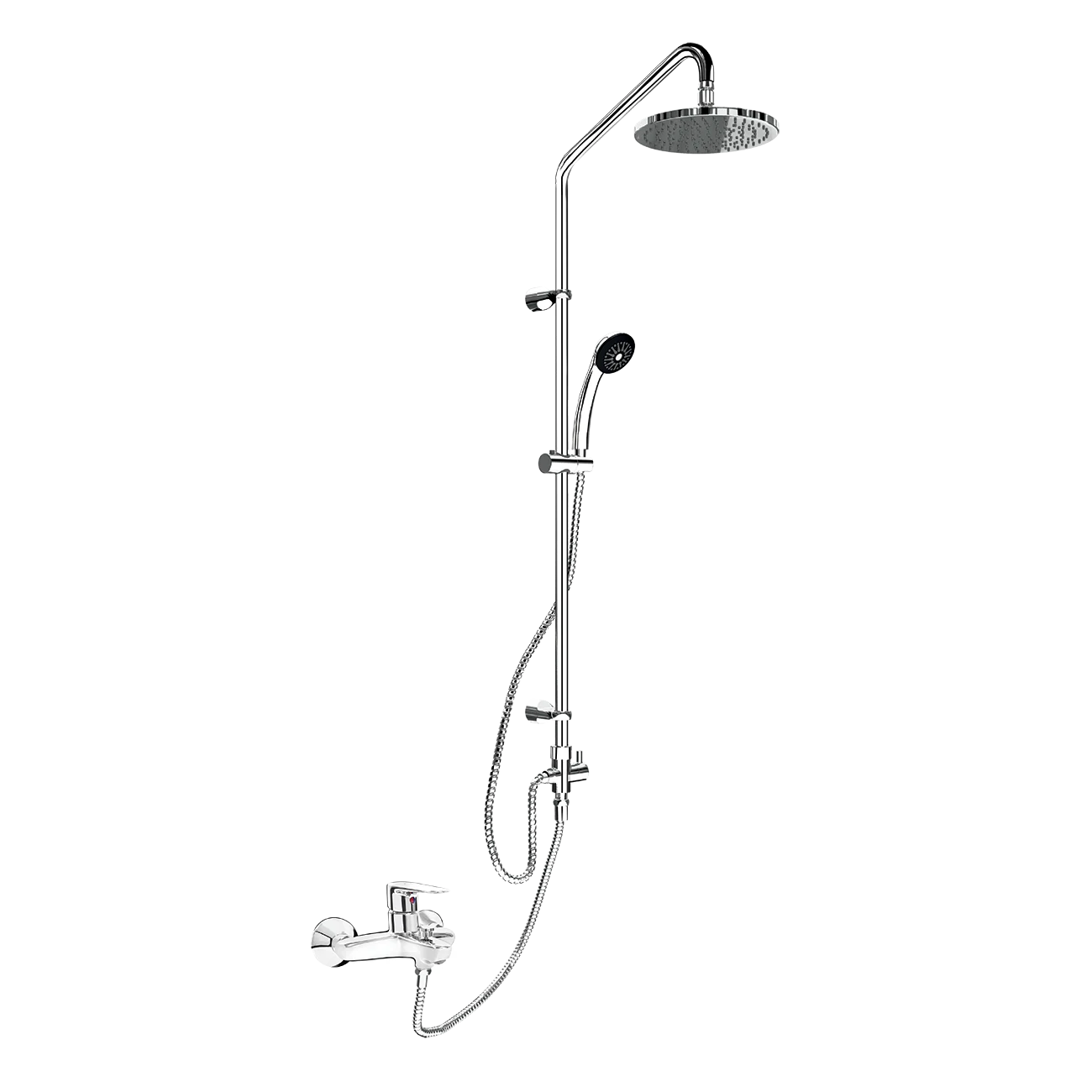 Cây sen tắm đứng nóng lạnh INAX BFV-1115S (BFV1115S)