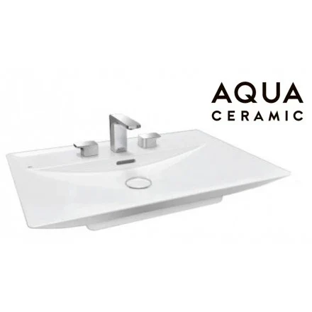Lavabo chậu rửa mặt INAX CERAFINE AL-S630VGC đặt bàn 3 lỗ