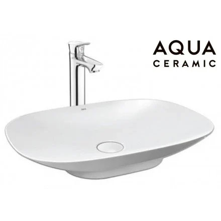 Lavabo chậu rửa mặt INAX CERAFINE AL-S620V đặt bàn men sứ chống bám bẩn Aquaceramic (ALS620V)