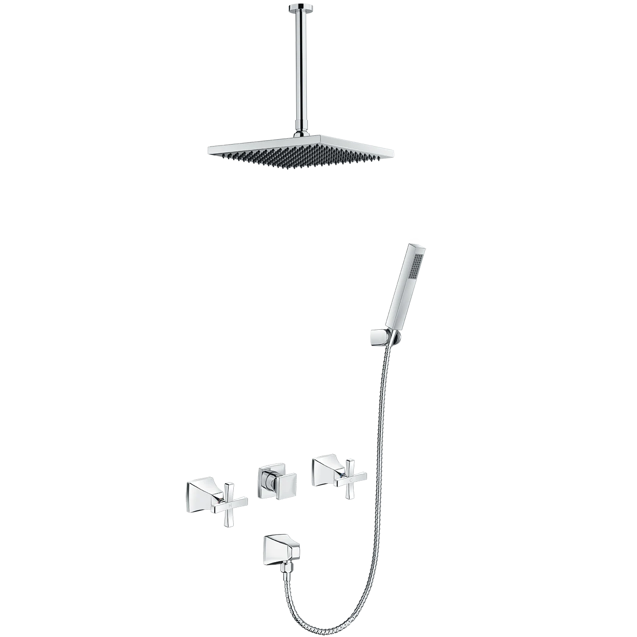 Sen tắm đứng âm tường INAX BFV-81SEHC nóng lạnh (BFV81SEHC)