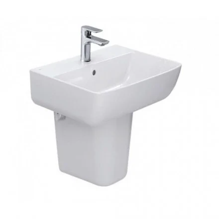 Lavabo chậu rửa mặt INAX L-312V treo tường chân ngắn