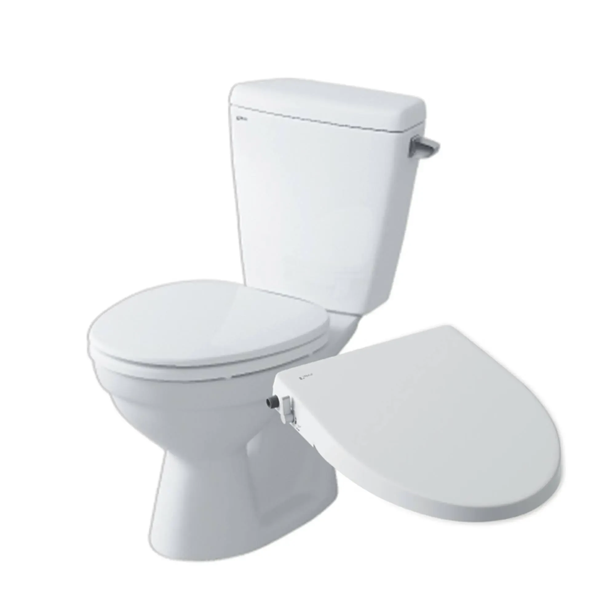 Bồn cầu 2 khối INAX C-117A nắp rửa cơ CW-S15VN