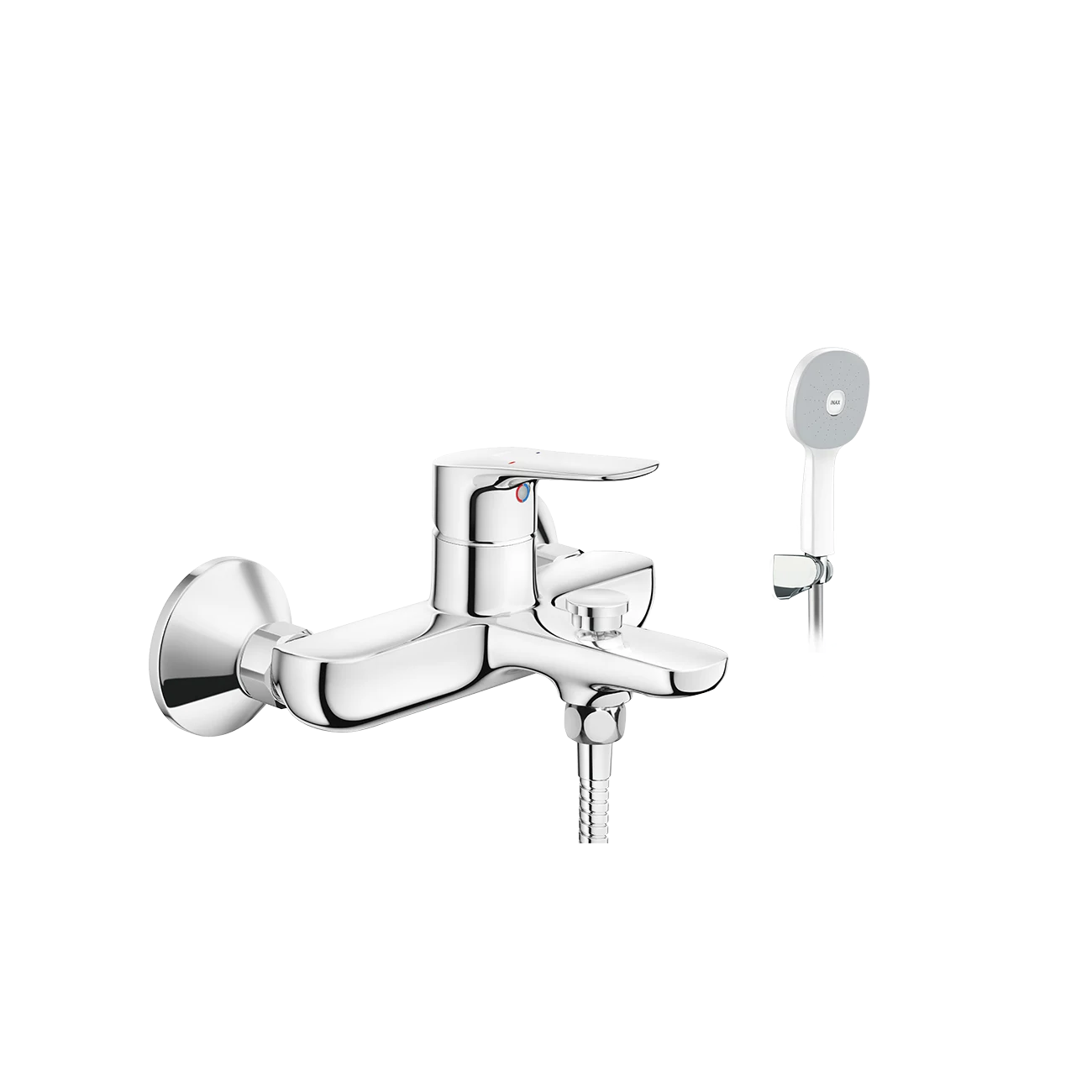 Vòi sen tắm nóng lạnh INAX BFV-1403S-7C tay sen tăng áp nhựa (BFV1403S-7C)
