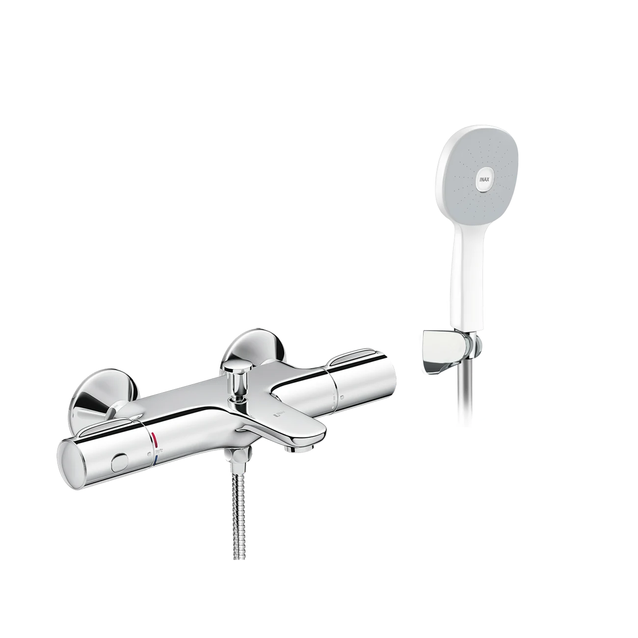 Vòi sen tắm nóng lạnh INAX BFV-3413T-7C tự động tay sen tăng áp nhựa (BFV3413T-7C)