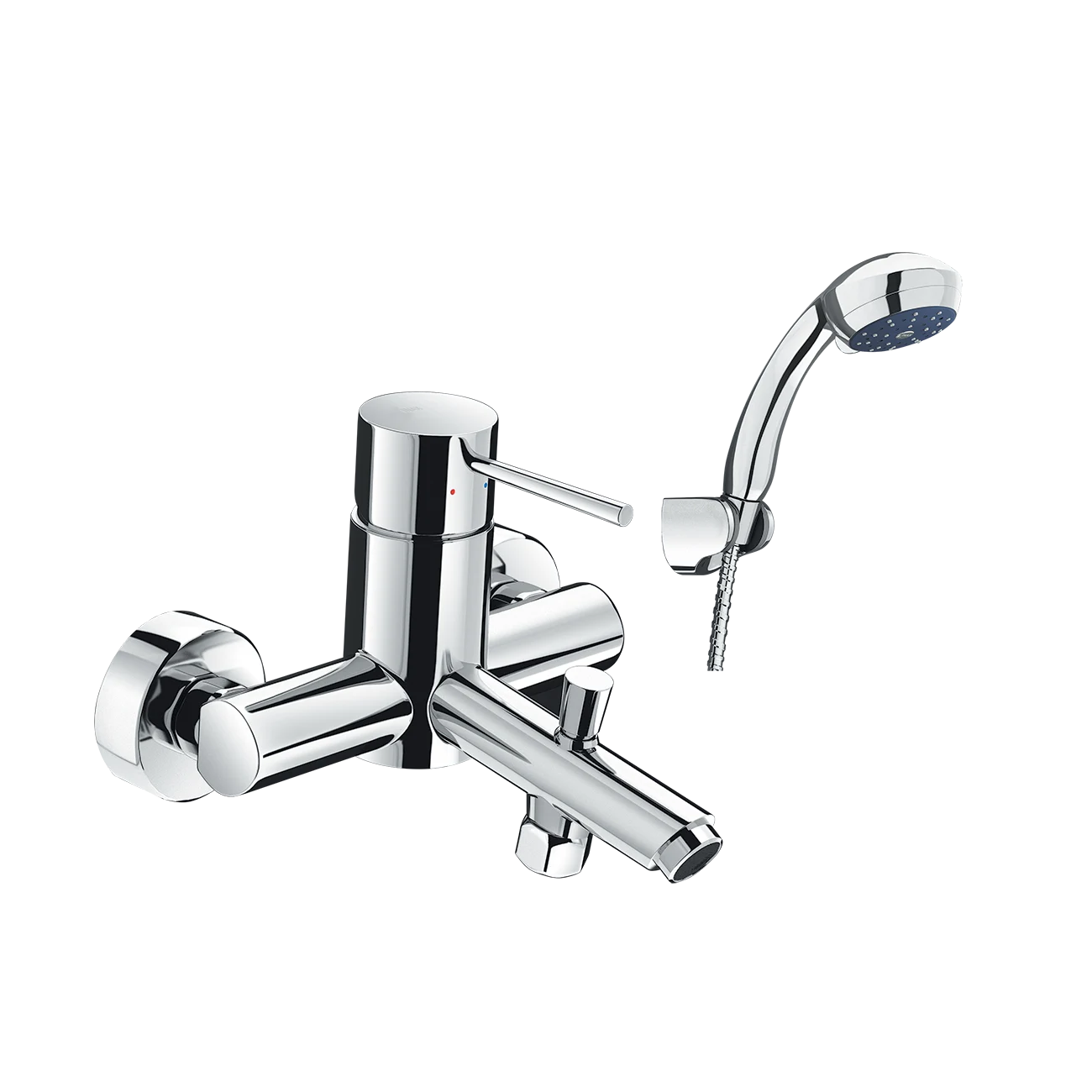 Vòi sen tắm nóng lạnh INAX BFV-8000S-1C tay sen massage (BFV8000S-1C)