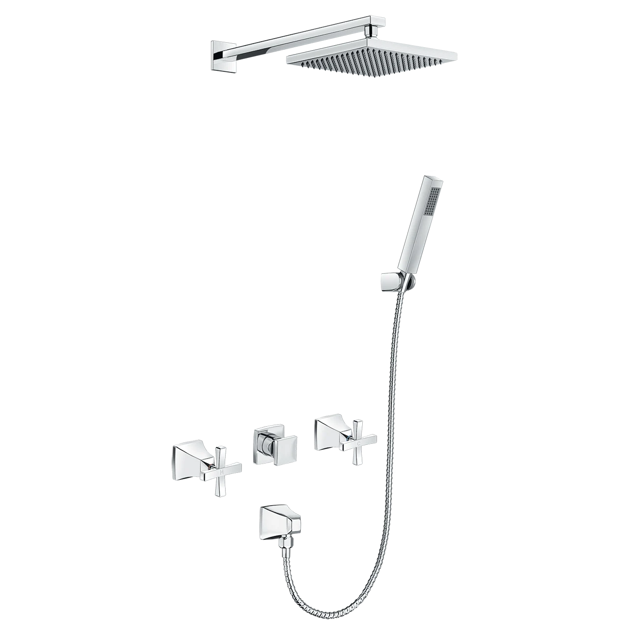Sen tắm đứng âm tường INAX BFV-81SEHW (BFV81SEHW) nóng lạnh