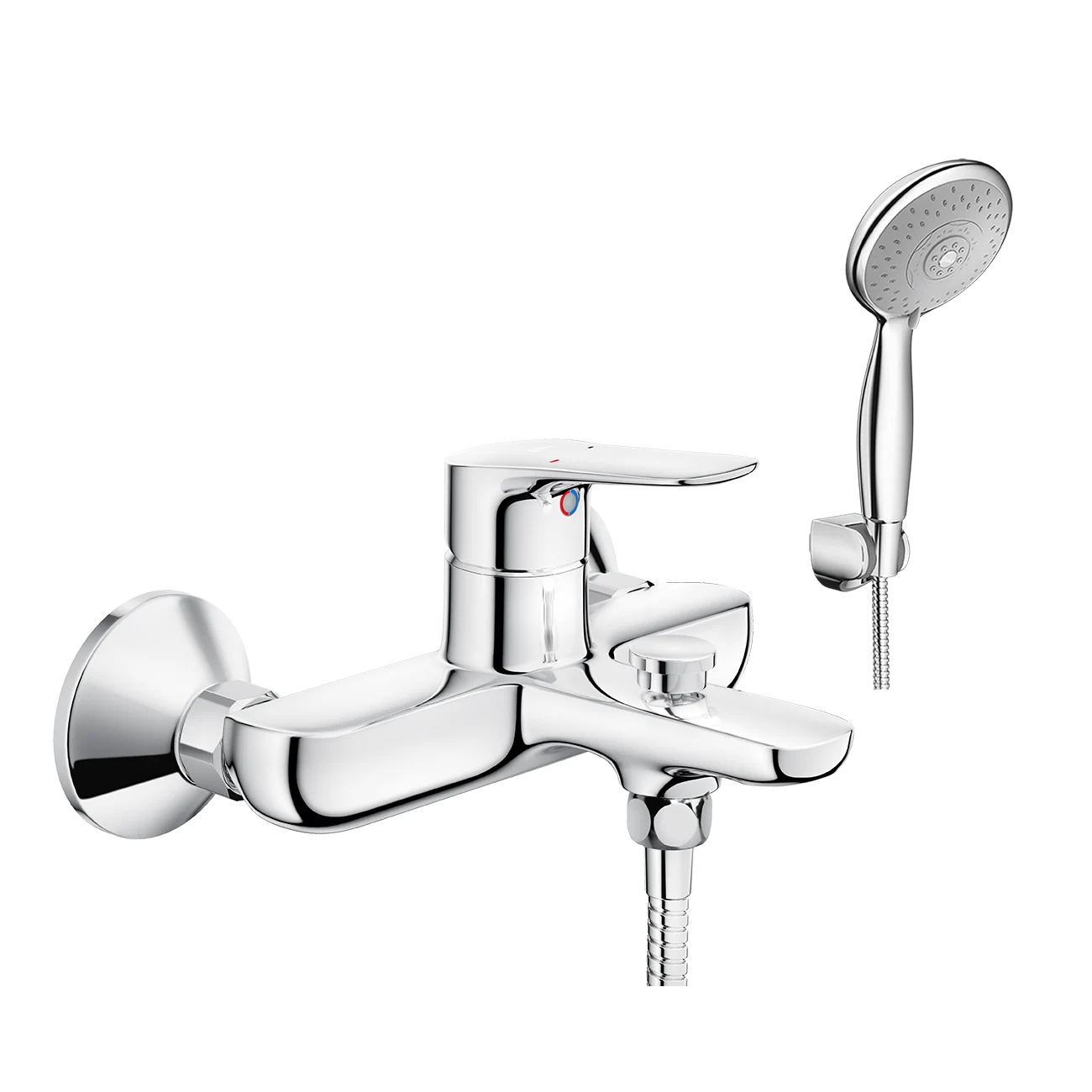 Vòi sen tắm nóng lạnh INAX BFV-1403S-3C tay sen si (BFV1403S-3C)
