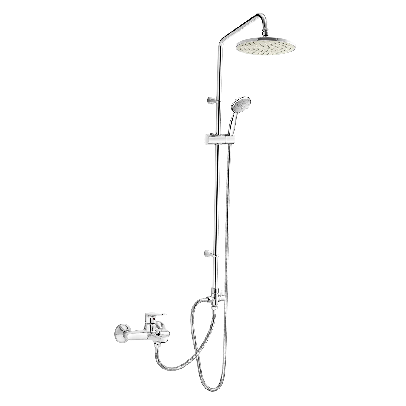Sen cây tắm đứng nóng lạnh INAX BFV-1115S-3C (BFV1115S3C)
