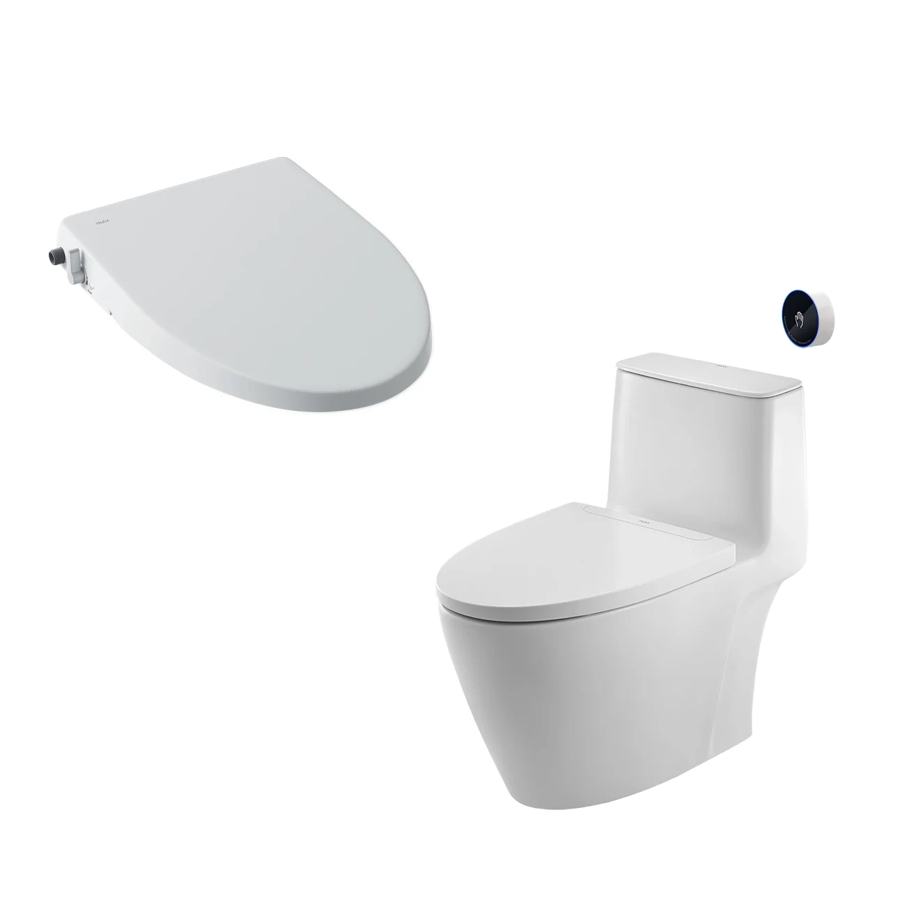 Bồn cầu 1 khối INAX ACT-902 xả cảm ứng nắp rửa CW-S15VN