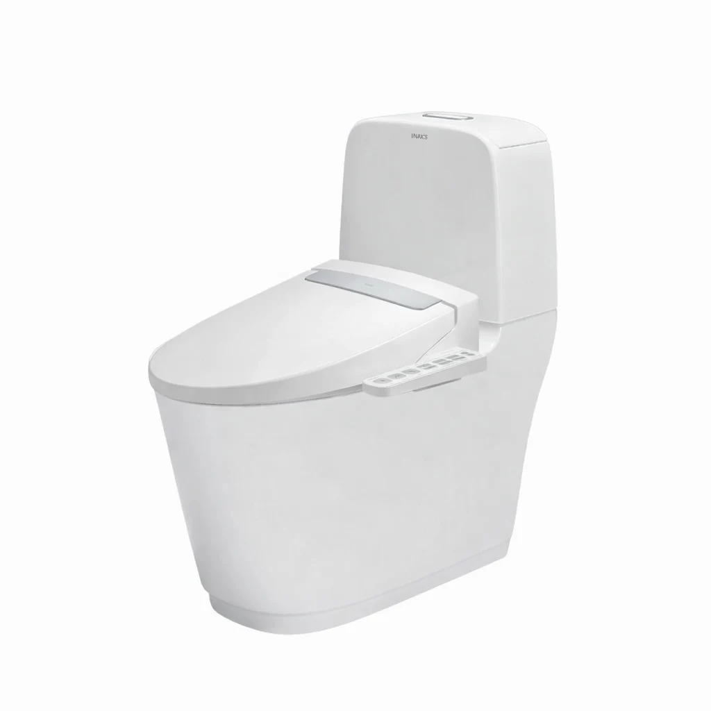 Bồn cầu 2 khối INAX AC-832 nắp rửa điện tử CW-H20VN
